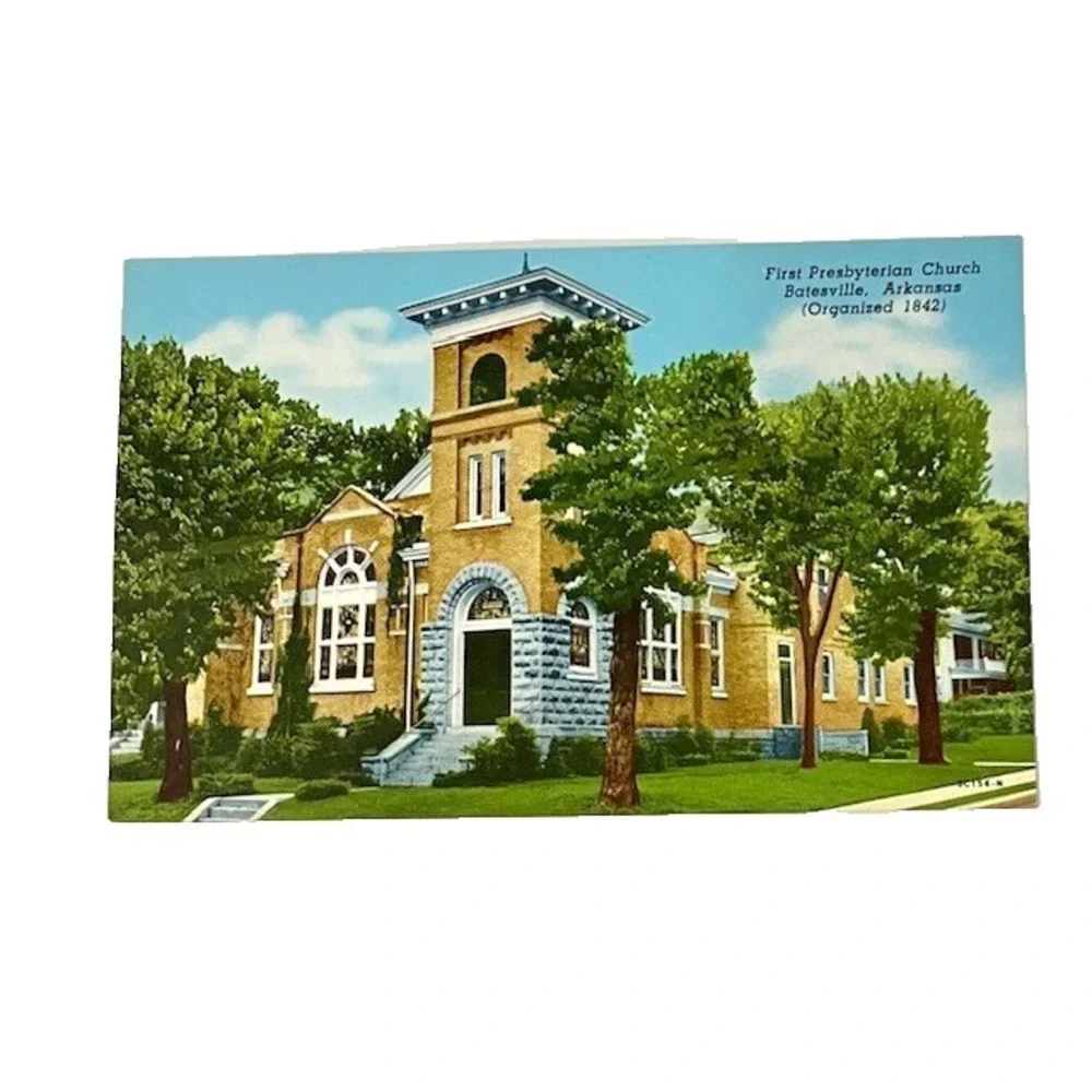 Vintage Batesville Arkansas Postcards Set of 4 Unused Cards